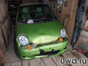 Битый автомобиль Daewoo Matiz